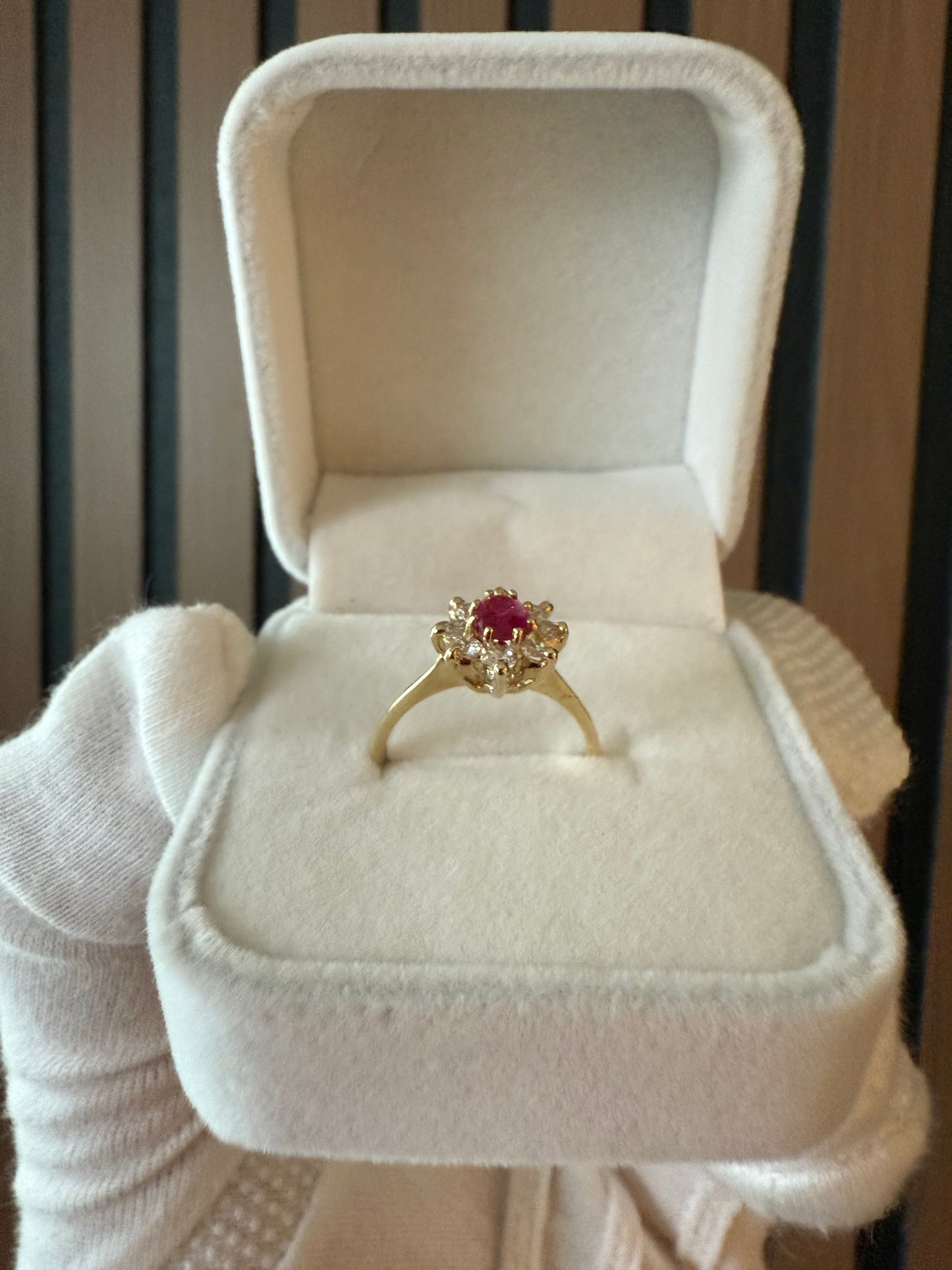 Anillo de Mujer 10K Italiano