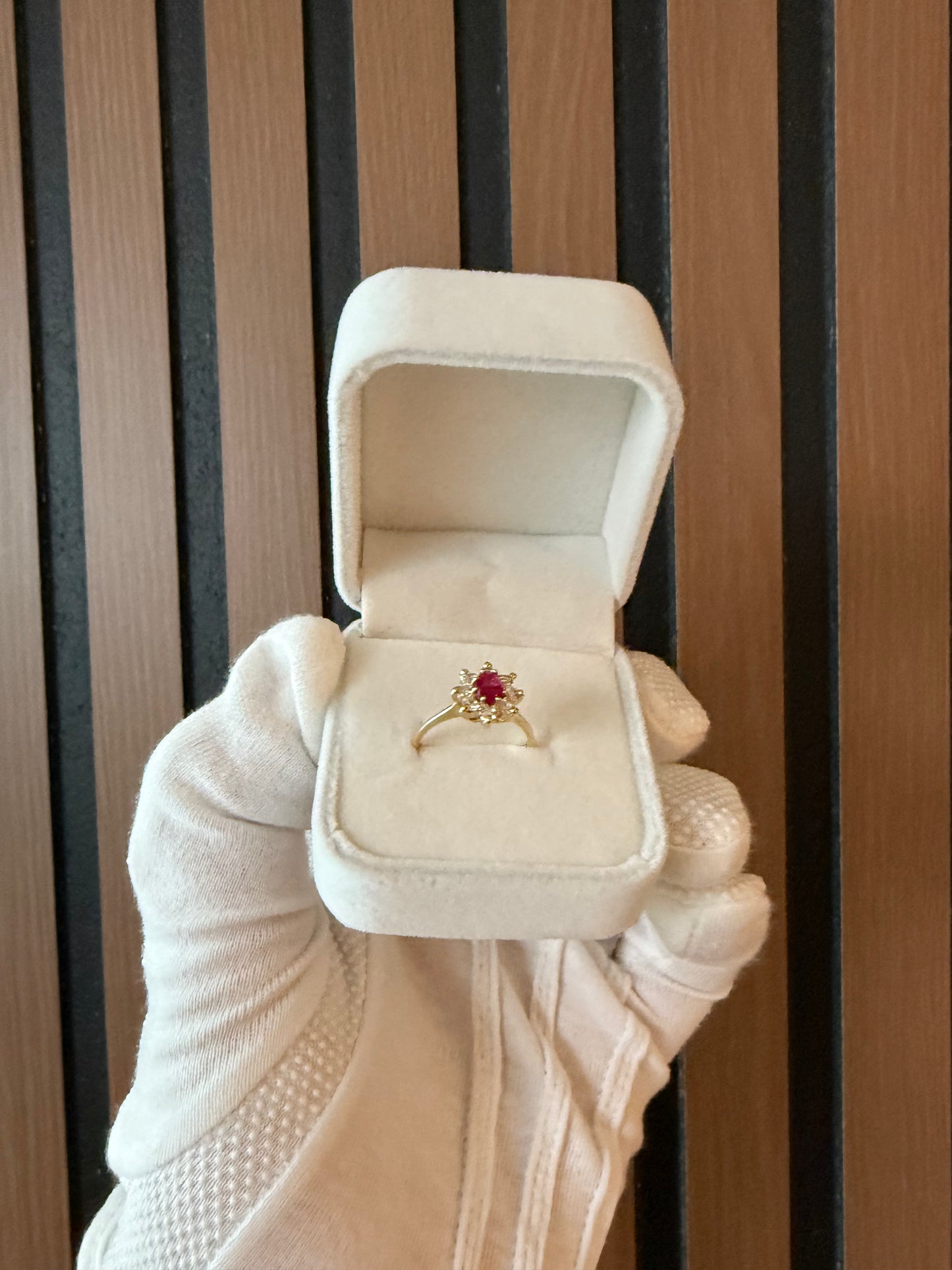 Anillo de Mujer 10K Italiano