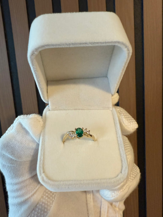 Anillo de Mujer 10K Italiano
